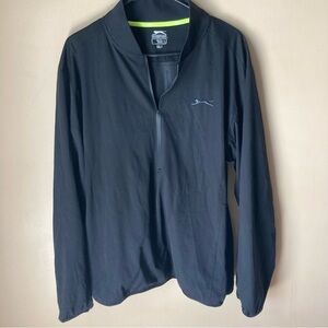 Slazenger Black 1/4 Zip Golf Pullover